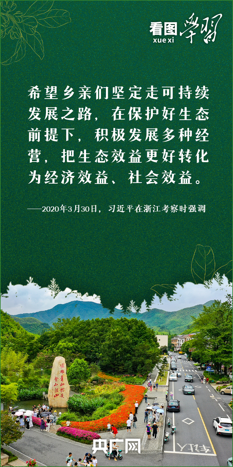 看图学习丨抓生态文明建设 总书记要求正确处理这对关系