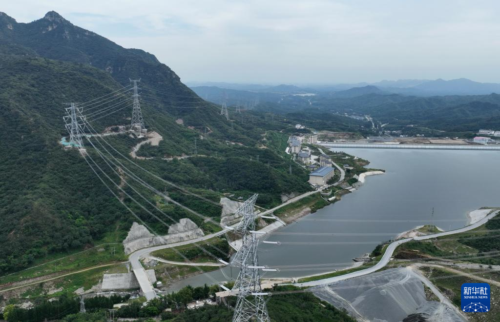 河北易县：抽水蓄能电站配套工程500千伏特高压送出线路投运