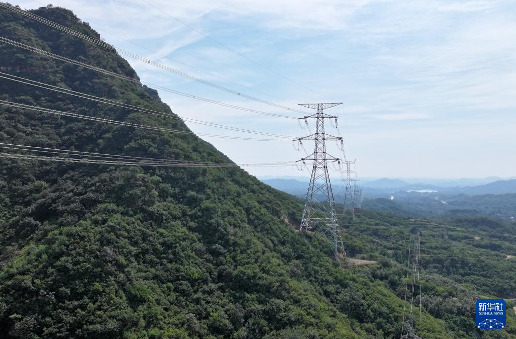 河北易县：抽水蓄能电站配套工程500千伏特高压送出线路投运