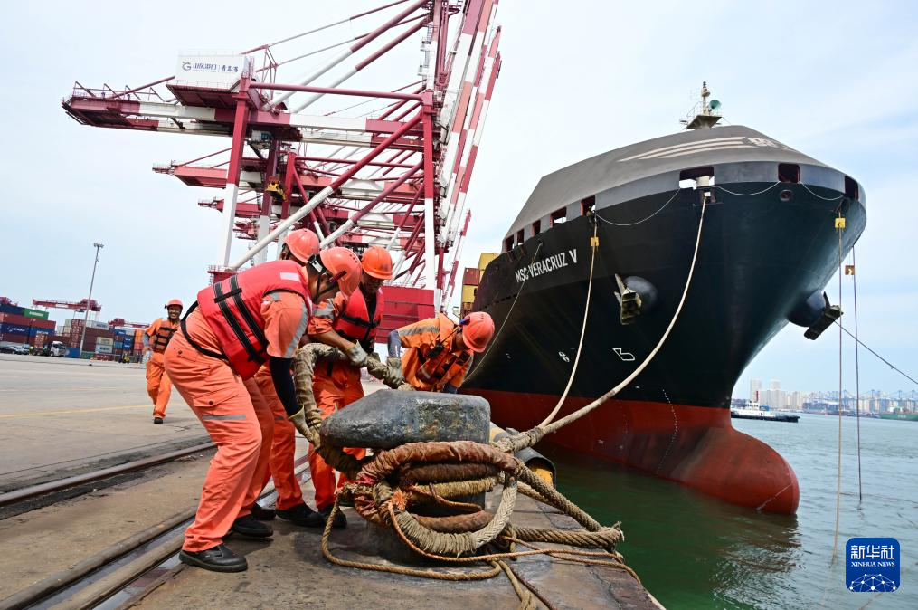 山东港口青岛港：面向上合组织国家货物吞吐量和航线实现“双增长”