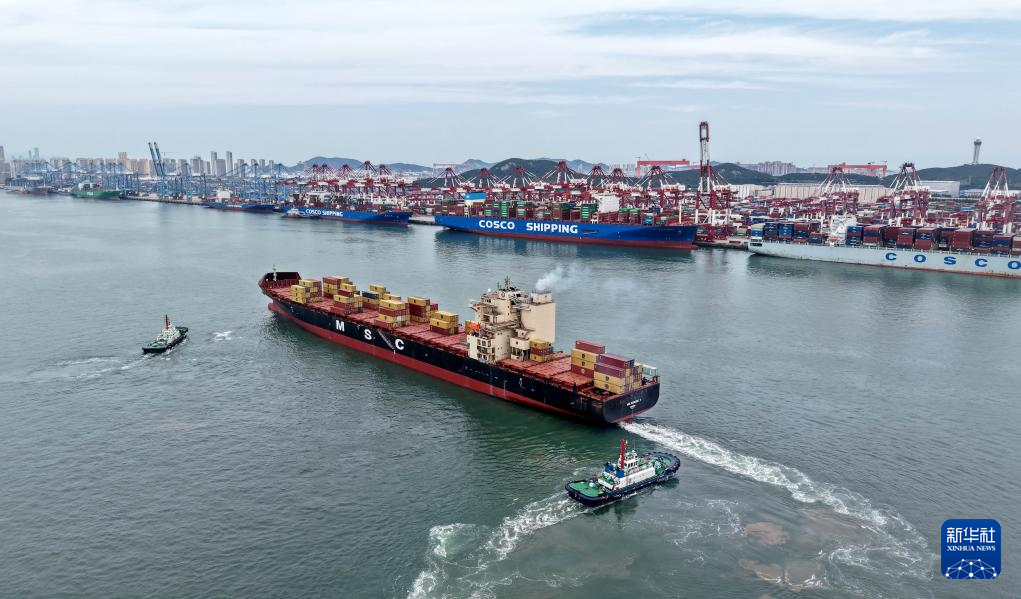 山东港口青岛港：面向上合组织国家货物吞吐量和航线实现“双增长”