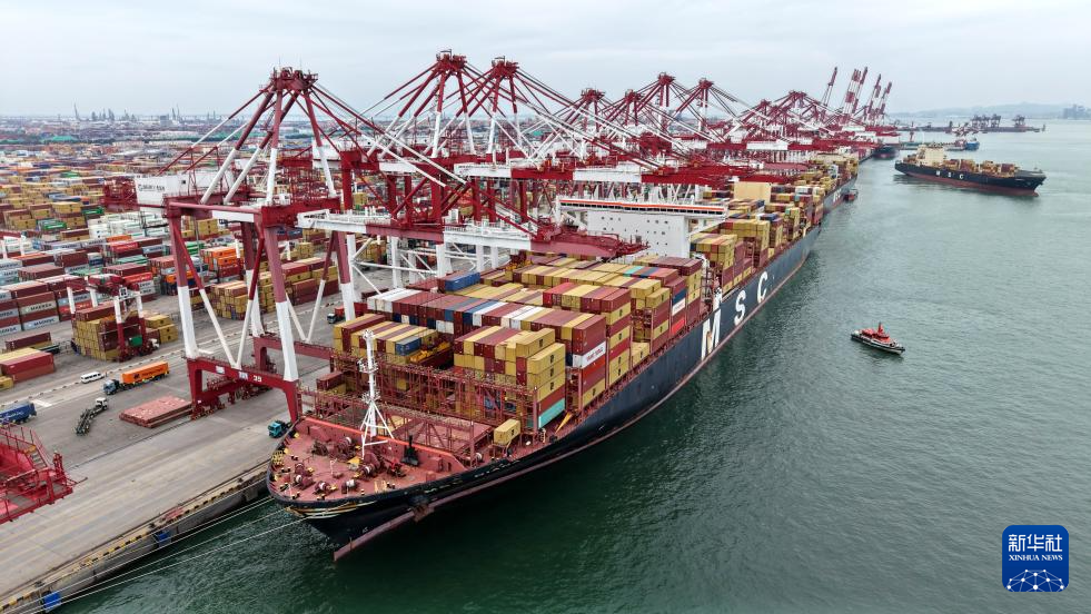 山东港口青岛港：面向上合组织国家货物吞吐量和航线实现“双增长”