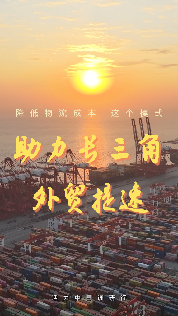 活力中国调研行丨降低物流成本，这个模式助力长三角外贸提速！