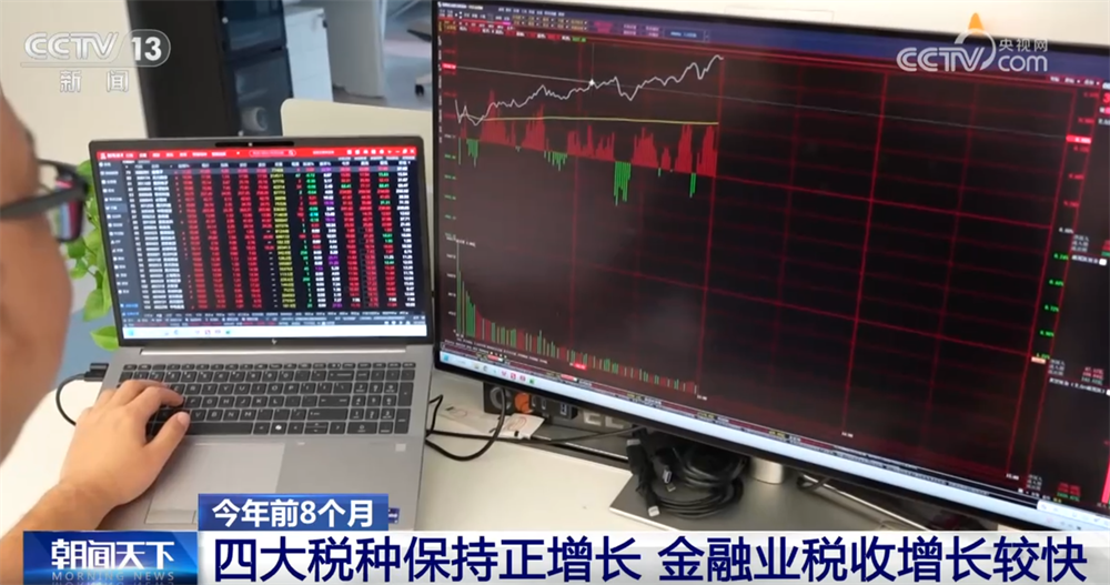数览今年前8个月税收“成绩单” 为中国经济高质量发展注入“税动力”