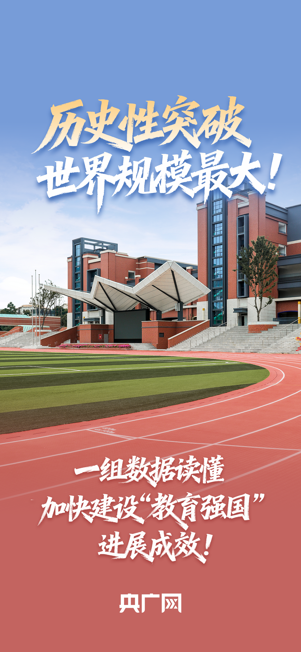 数读“十四五”答卷｜历史性突破、世界规模最大！一组数据读懂加快建设“教育强国”进展成效！