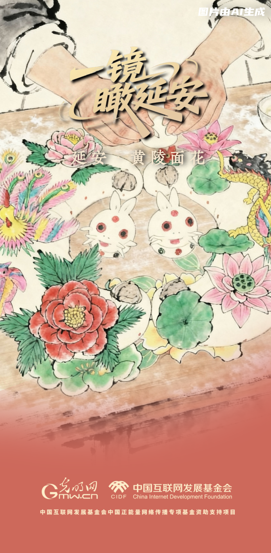 一镜瞰延安丨黄陵面花