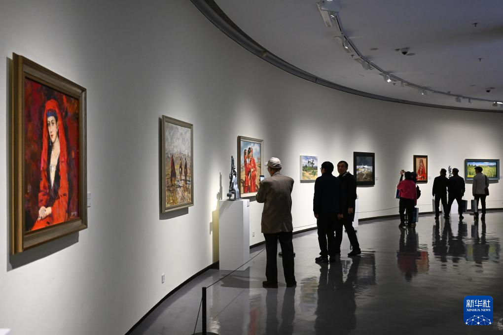 “今日丝绸之路国际美术邀请展”在西安开展