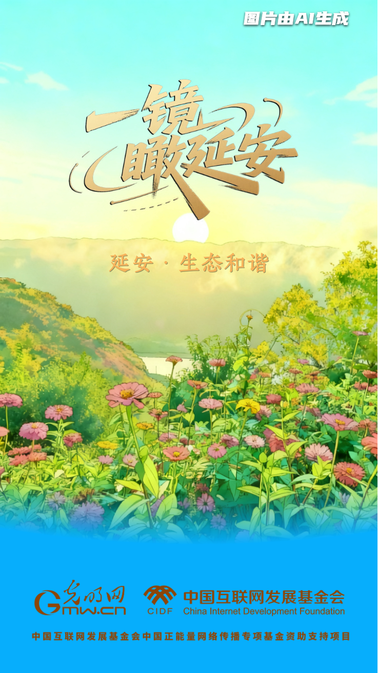一镜瞰延安丨生态和谐