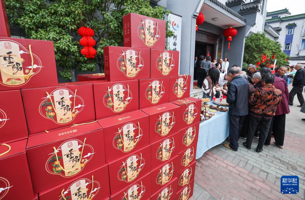 美丽乡村举办重阳孝心节