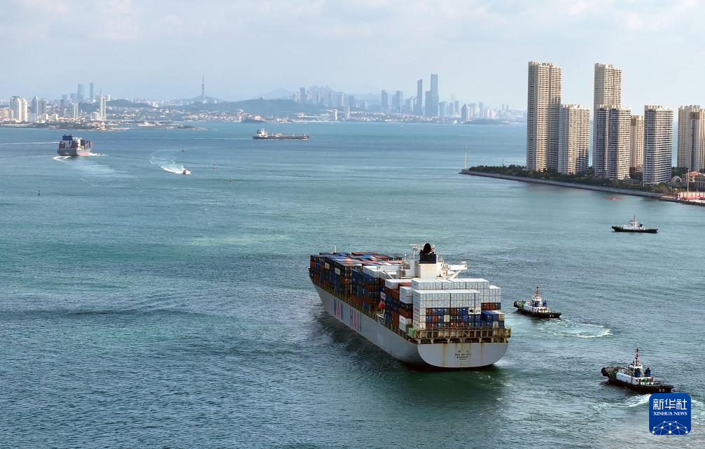 山东港口青岛港:搭建中日韩海上物流大通道