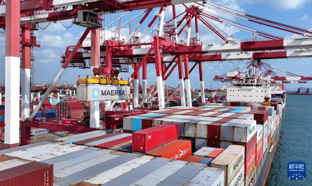 山东港口青岛港:搭建中日韩海上物流大通道