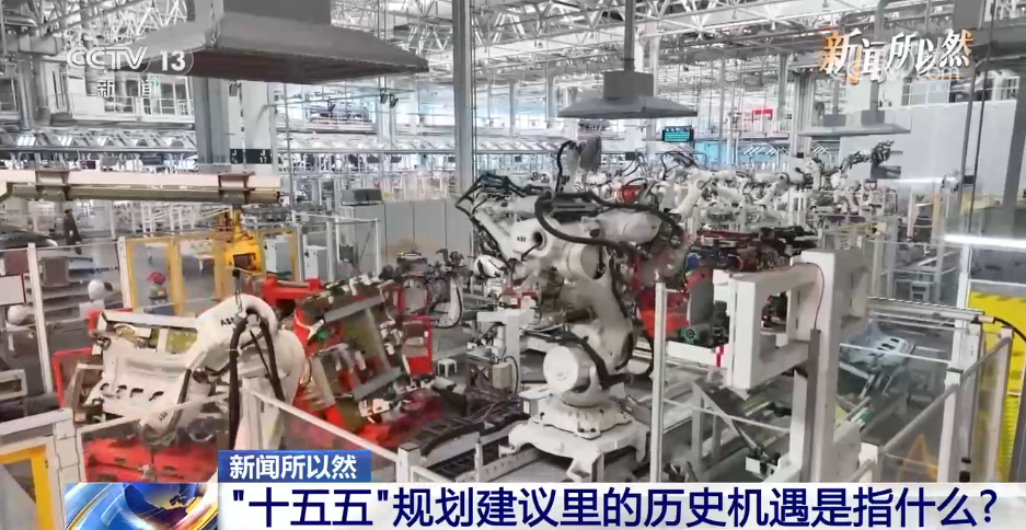 “十五五”规划建议里的历史机遇是指什么?