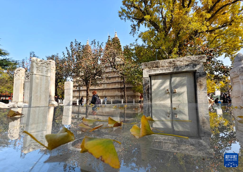 北京:五塔寺秋色浓