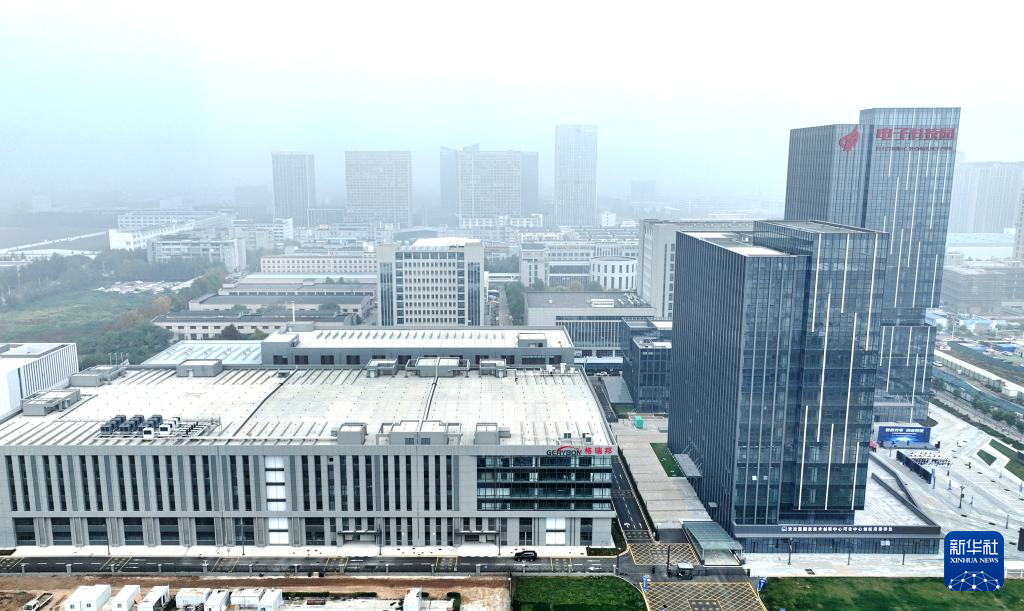 河北石家庄:电子科技园区光电创芯园开园