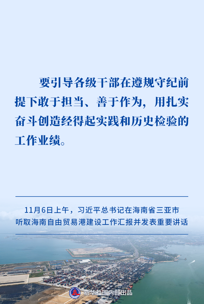 高标准建设海南自贸港，习近平总书记提出明确要求