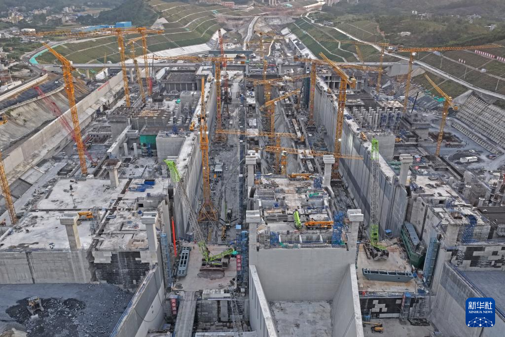 平陆运河雄姿初现