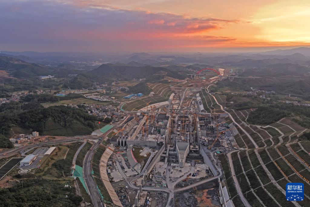 平陆运河雄姿初现