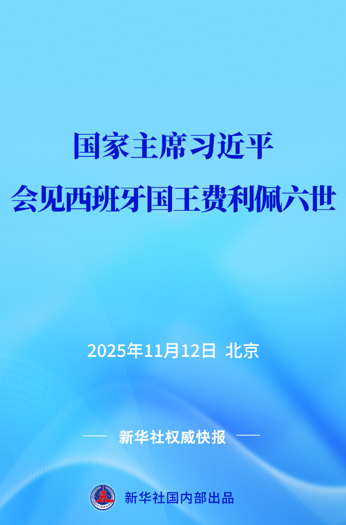 新华社权威快报丨习近平会见西班牙国王费利佩六世