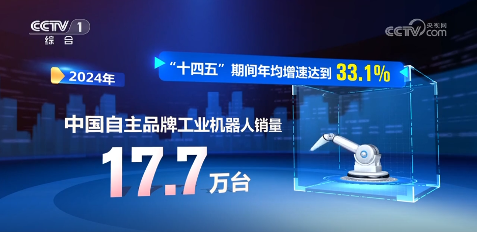 数说“十四五”我国工业机器人产业发展“质量跃升”