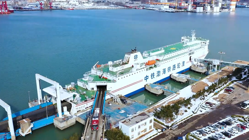 行进的海岸线 | 亚洲最长铁路轮渡 跨海串联三大经济圈