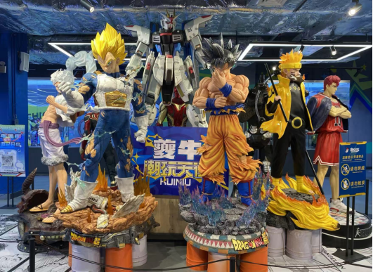 安徽淮北:“夔牛天街”点燃市民夜生活 安徽淮北:“夔牛天街”点燃市民夜生活