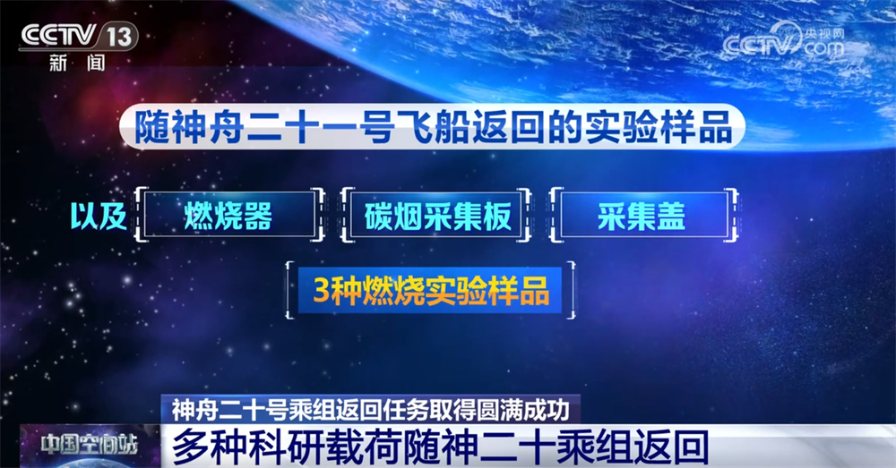 大批空间科学实验样品随神二十乘组返回 都有啥?108秒快速了解→