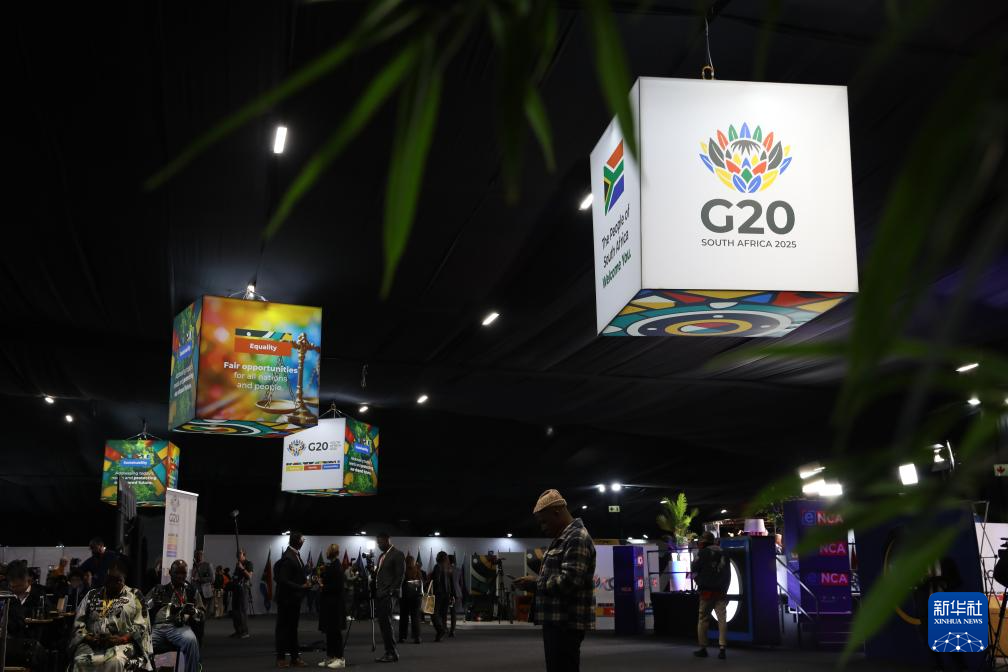 二十国集团领导人峰会在南非约翰内斯堡开幕