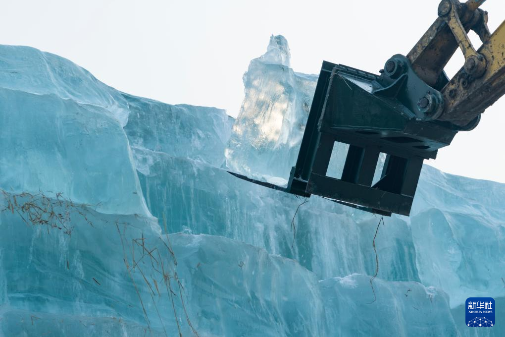 哈尔滨冰雪大世界冰建即将开工