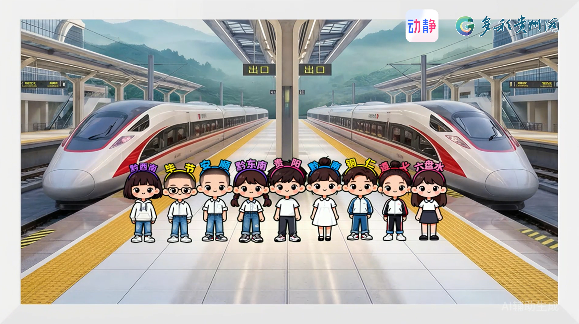穿越万重山！贵州高铁“全家福”，这次一个都没有少