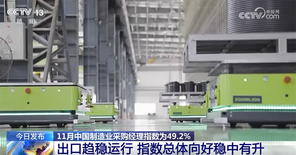 透过11月份“关键经济指标”看中国制造业“稳+进” 金融活动和新动能表现良好