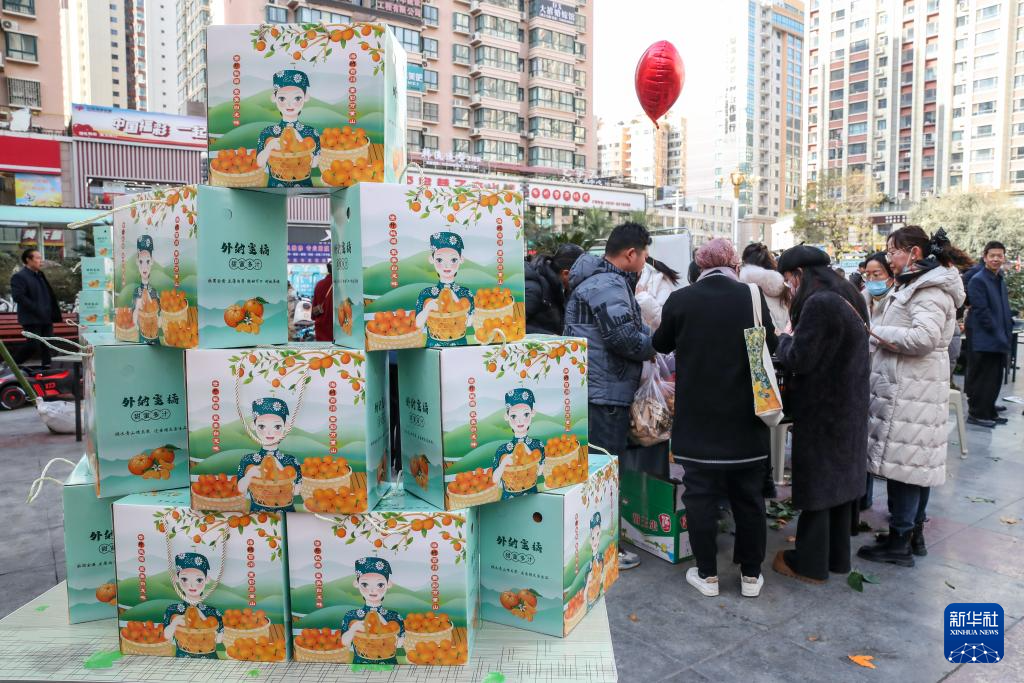 甘肃陇南:“冬至大集” 助农增收