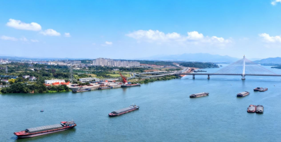 赣江潮涌 “黄金道” 吉安水运经济劲帆正扬