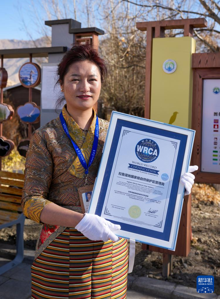 西藏:拉鲁湿地获“世界海拔最高的城市天然湿地”世界纪录认证