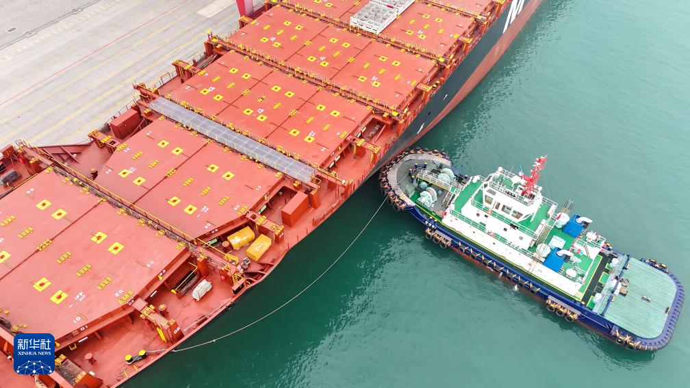 青岛港开通2026年首条外贸新航线