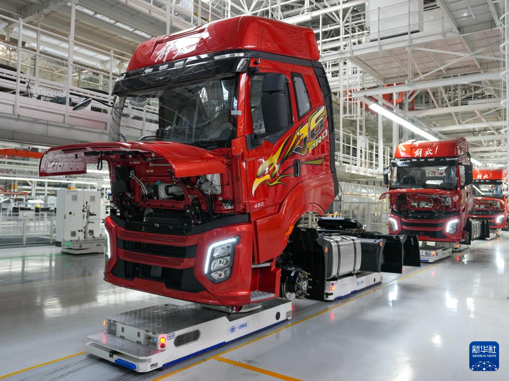 一汽解放:开足马力生产 力争新年“开门红”