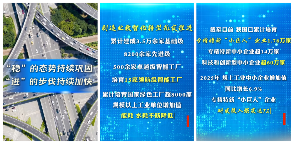 数览成绩单·2025新成就｜中国工业经济如何顶压前行 这份“成绩单”亮点满满