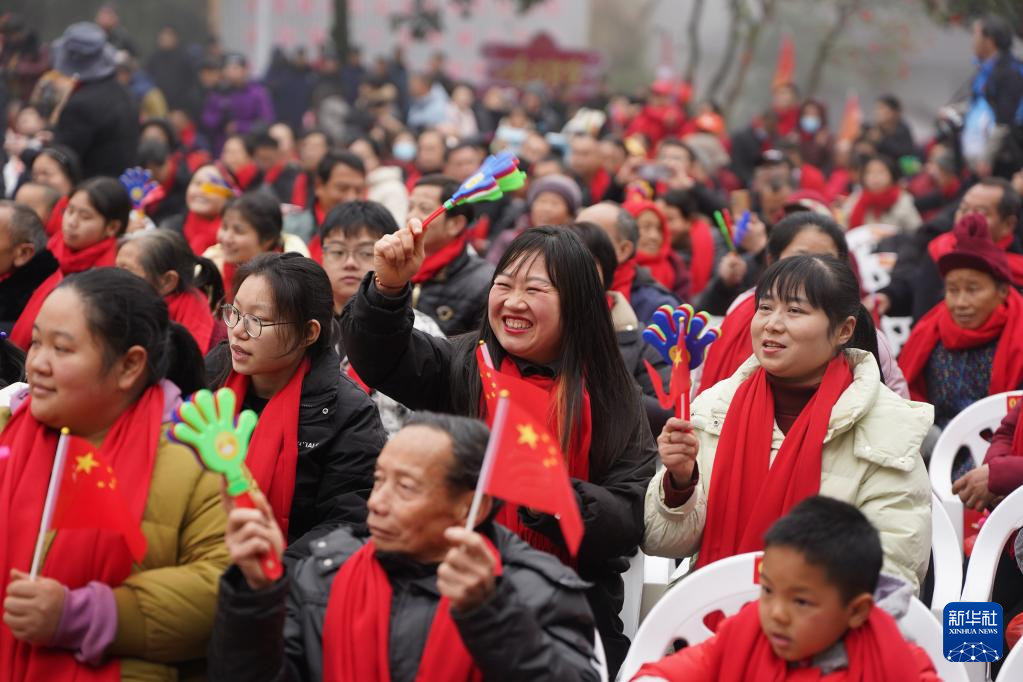 新春走基层丨红火热闹的井冈山“村晚”
