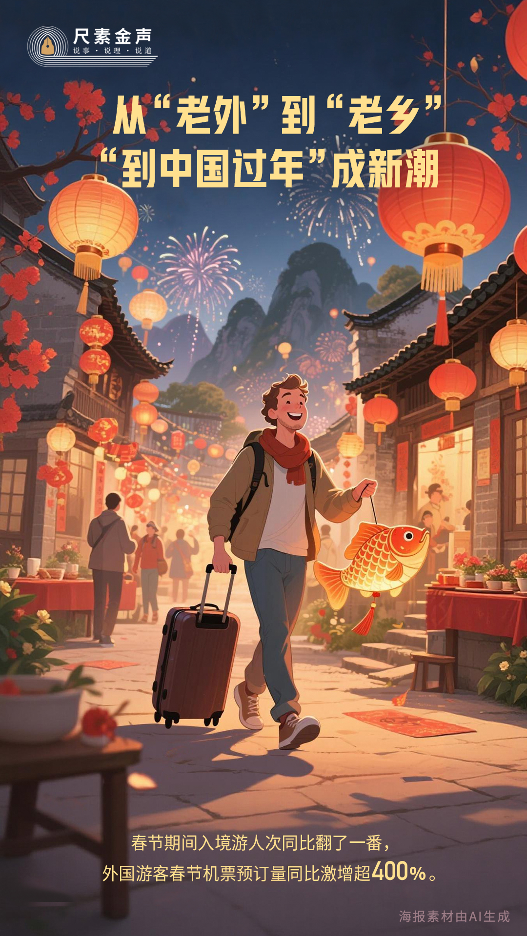 从“老外”到“老乡”，“到中国过年”成新潮