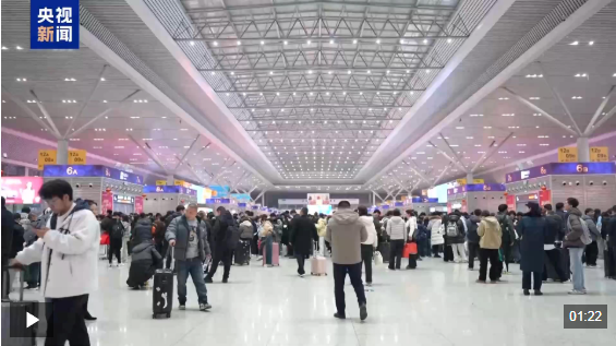 视频丨“点对点”护航 务工团体高铁“包车”返岗