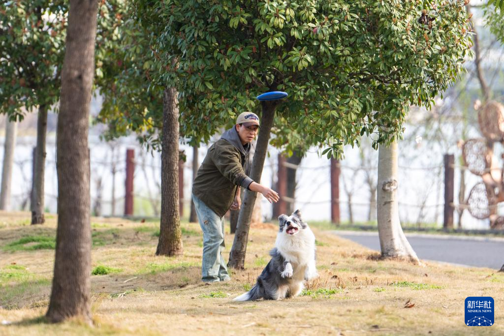 湖南常德:一水柔蓝 烟火两岸