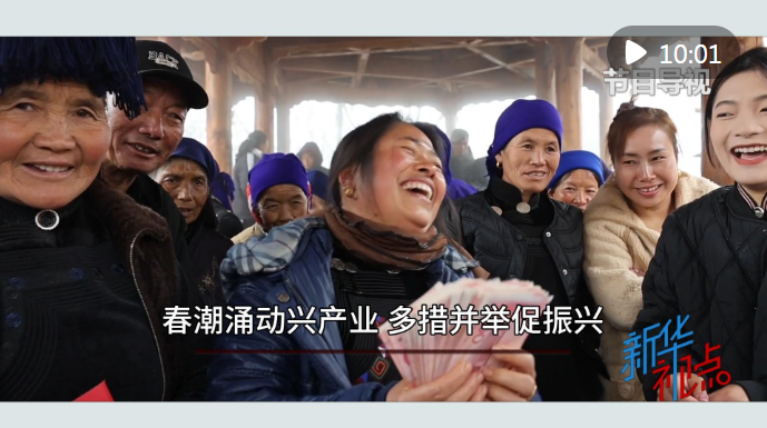 新华视点｜春潮涌动兴产业 多措并举促振兴