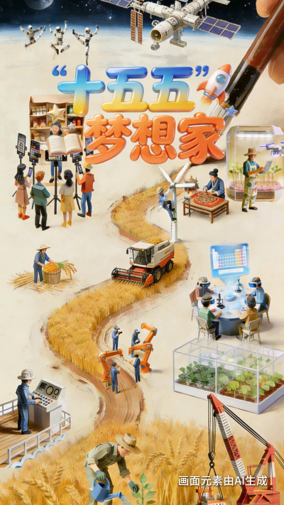 AI绘蓝图·“十五五”梦想家丨你的梦想，写在开篇
