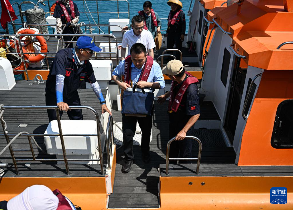 探访海南三沙永兴岛—赵述岛“海上公交”