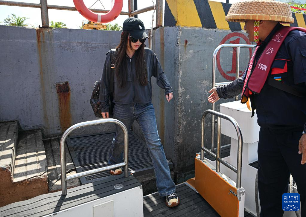 探访海南三沙永兴岛—赵述岛“海上公交”