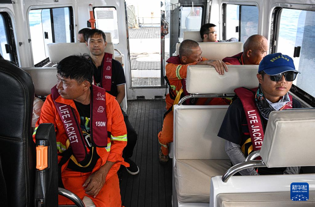 探访海南三沙永兴岛—赵述岛“海上公交”