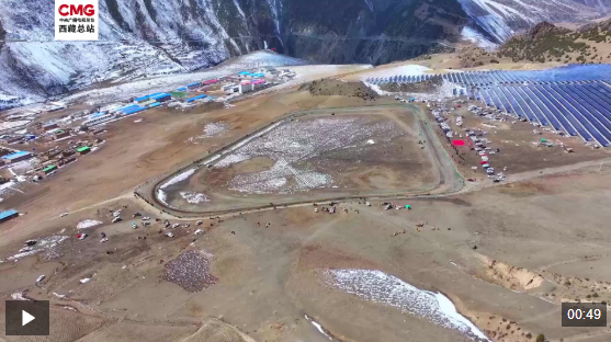 西藏索县 骏马驰骋草原 歌唱美好生活