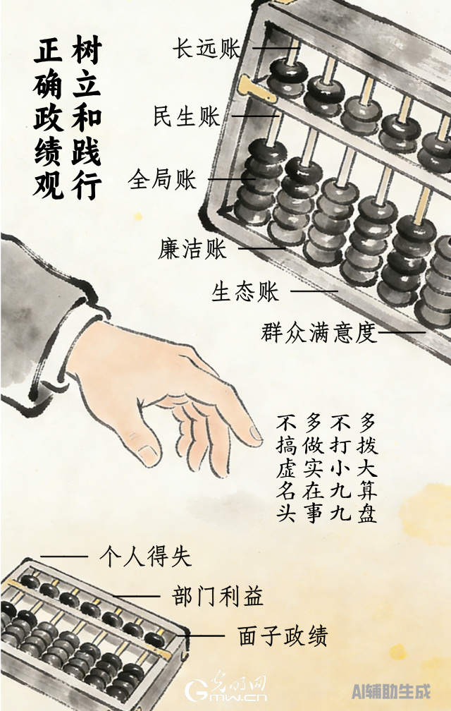 漫谈“政绩观”| 算好民生长远账，不打“面子”小算盘