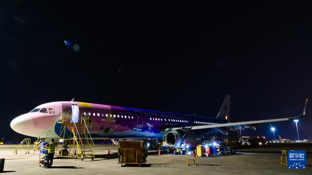 海南:飞机“全面体检” 护航消博会