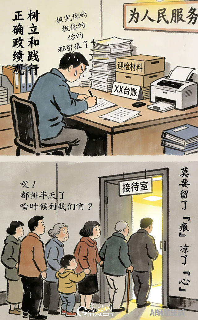 漫谈“政绩观”| 莫把“痕迹”当“政绩”