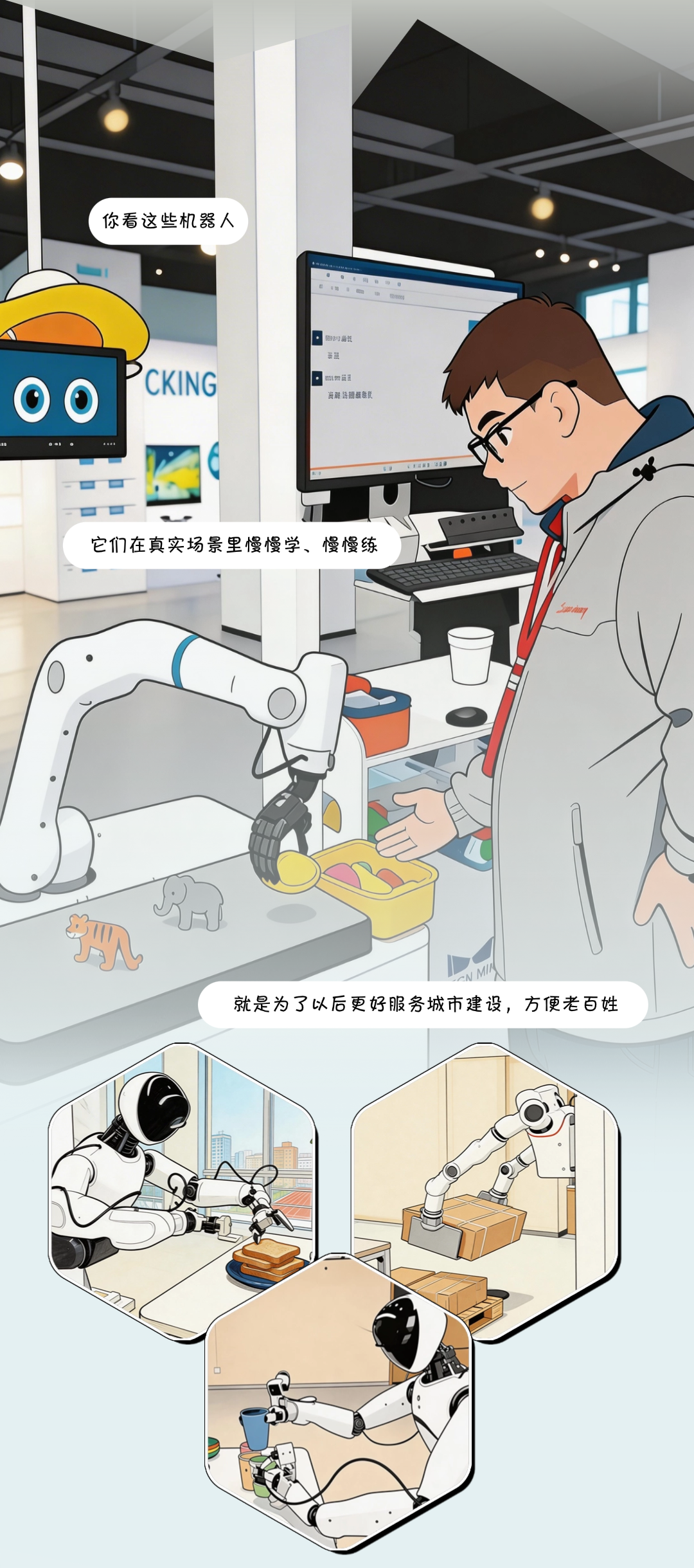 AI漫绘·雄安九周年|京雄同心 九载共兴踏新途